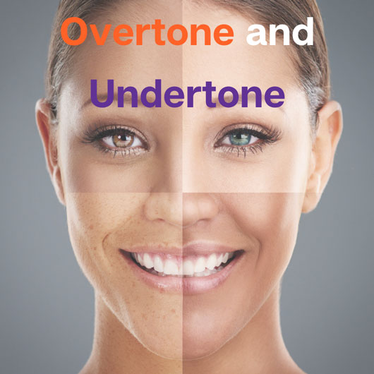 Understanding your individual colouring : the difference between Overtone and Undertone Understanding your individual colouring : the difference between Overtone and Undertone